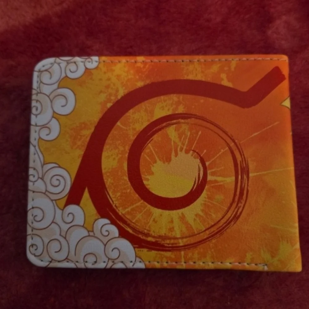 New Naruto anime manga leather wallet